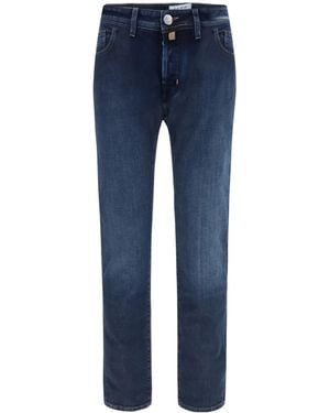 Jacob Cohen Bard Slim-Fit Stretch Jeans - Blue