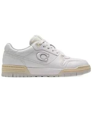 COACH Soho Lace-Up Sneakers - White