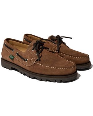 Paraboot Round-Toe Casual Shoes - Brown