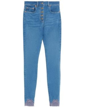 Valentino Belt-Loop Jeans - Blue