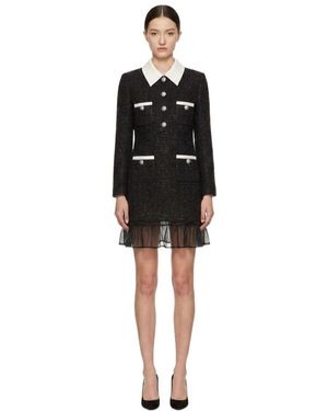 Marissa Chiara Long Sleeve Dress - Black