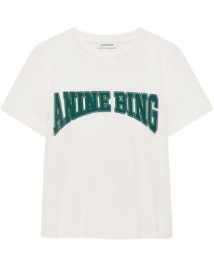Anine Bing Shelley T-Shirt - White