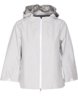 Herno Laminar Hooded Jacket - Gray