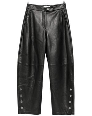 Sportmax Wide-Leg Casual Pants - Gray