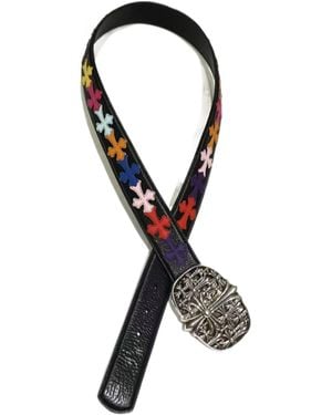 Chrome Hearts Colorful Cross Belt (Buckle Not Included) - Multicolor
