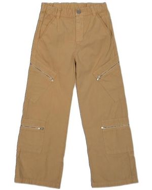 Jacquemus Elastic Waist Casual Pants - Natural