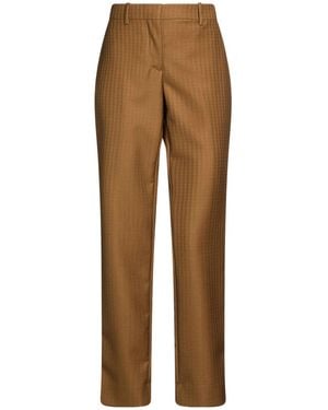 Burberry Tapered Pants - Brown
