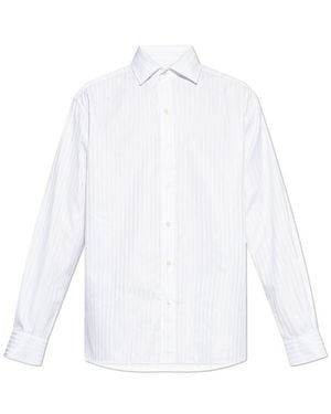 JW Anderson Shirt With Stripe Pattern - White