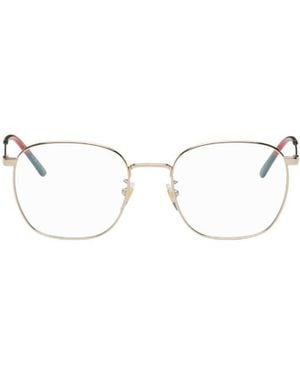 Gucci Eyewear Square Frame Sunglasses - Natural