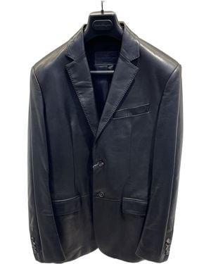 Ferragamo Long-Sleeved Casual Jacket - Blue
