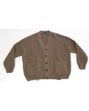 DSquared² V-Neck Long-Sleeved Sweater - Black
