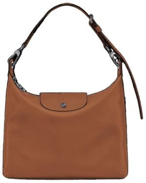 Longchamp Le Pliage Xtra Medium Hobo Bag - Brown