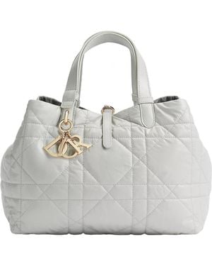 Dior Medium Toujours Reversible Bag - Grey