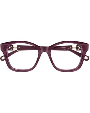 Chloé Chloé Eyewear Square Frame Glasses - White