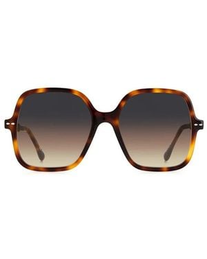 Isabel Marant Square Frame Sunglasses - Multicolor