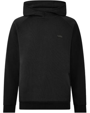 BOSS Simple Hooded Sweatshirt - Black