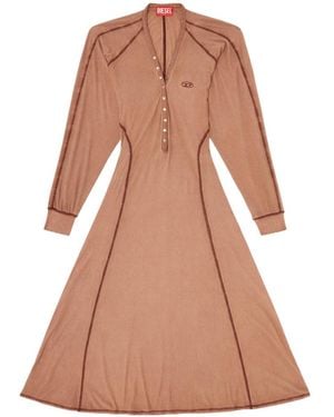 DIESEL Midi Dress - Brown