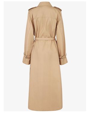 さりげなさ♪◇テクニカルコットン Trench Coat◇FENDI Fendi Trench coats for Women | Online Sale up to 50% off | Lyst