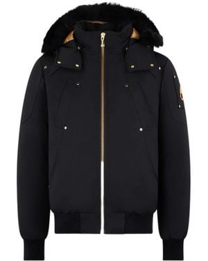 Moose Knuckles Series Ballistic Bomber Jacket - Black
