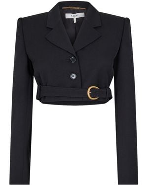 Chloé Cropped Blazer - Black