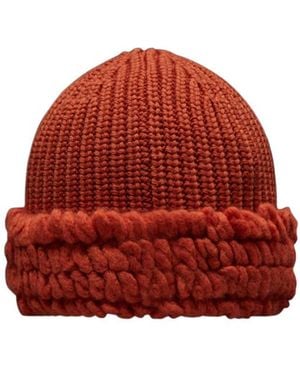 Moncler Wool Beanie - Red