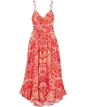 FARM Rio Sleeveless Dress - Red