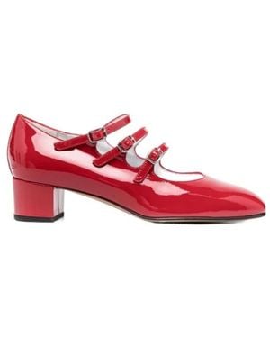 CAREL PARIS Patent Leather High Heels - Red