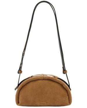 AllSaints Zippered Shoulder Bag - Metallic