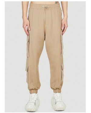 Balmain Drawstring Cargo Pants - Natural