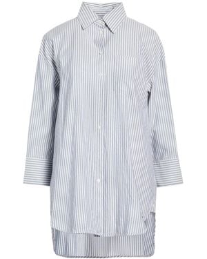 Weekend by Maxmara Striped Long-Sleeve Shirt - Blue