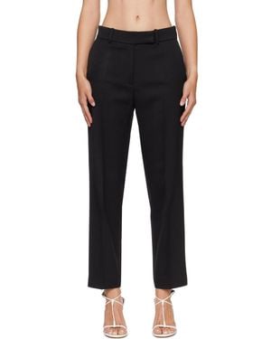 Rohe Mies Cigarette Leg Tailored Trousers - Black