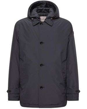 Moncler Evrine Hooded Down Parka - Blue