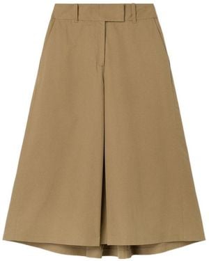 Filippa K Tailored Midi Skirt - Natural
