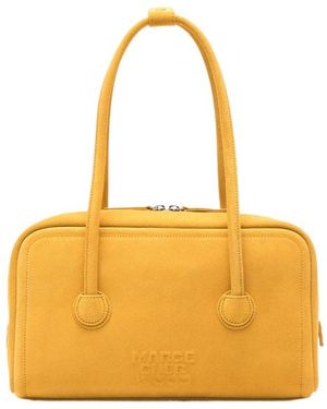 Marge Sherwood Zippered Shoulder Bag - Yellow