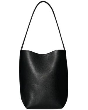 The Row Small N/S Park Tote Bag - Black