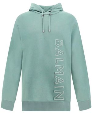 Balmain Sweatshirts - Green