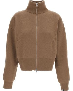 Extreme Cashmere Zip-Up Jumper - Brown