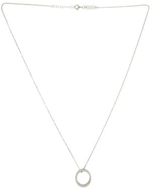 Maison Margiela Numerical Ring-Detail Necklace - White