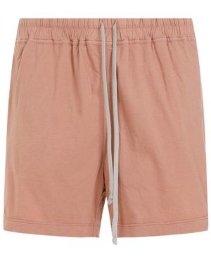 Rick Owens Drawstring Thigh-High Shorts - Pink