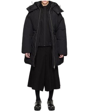 HELIOT EMIL Fortress Hooded Down Jacket - Black