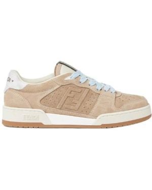 Fendi Match Sneakers - Natural