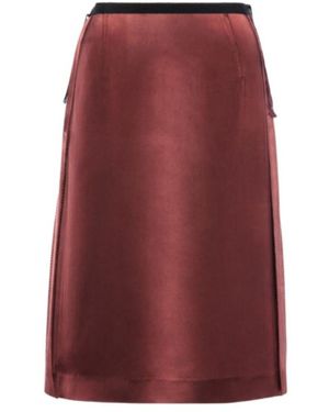 Maison Margiela Midi Skirt - Red