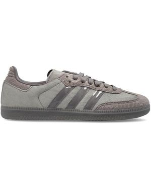 adidas Originals Stripe-Detail Sneakers - Gray