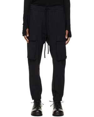 Thom Krom Cargo Jogger Pants - Black