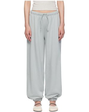 Baserange Elastic Waist Casual Trousers - Grey