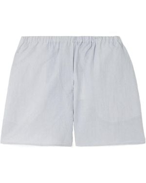 Proenza Schouler Jana Striped Shorts - White