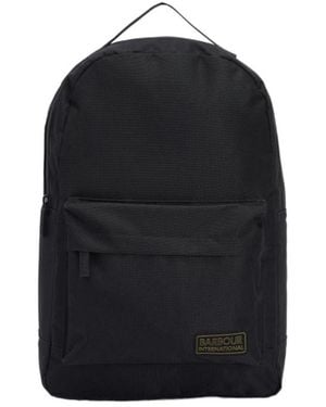 Barbour Logo Backpack - Black
