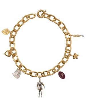 Burberry Charm Necklace - Metallic