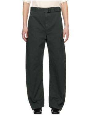Lemaire Twisted Trousers - Black
