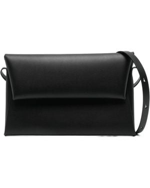 Jil Sander Flip Shoulder Bag - Black